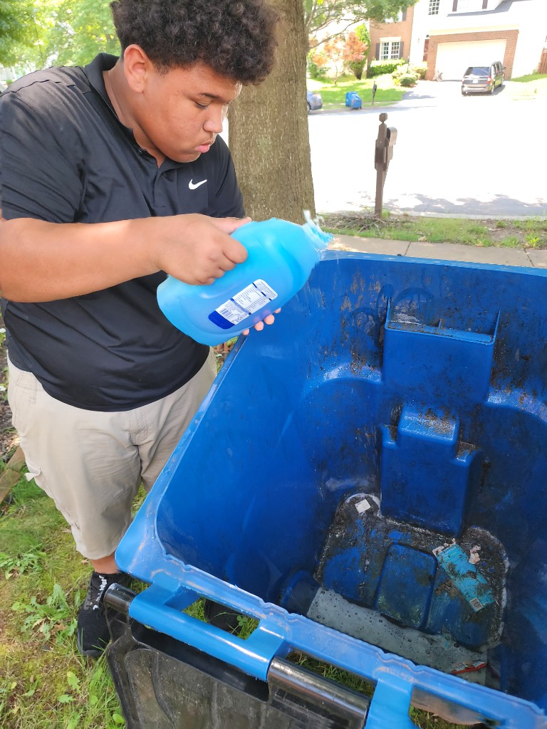 Trash Can Cleaning